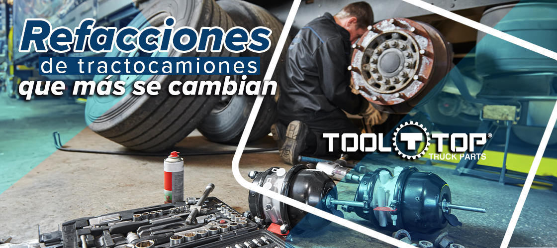 Refacciones de tractocamiones que más se cambian